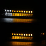 For Chevy Silverado 00-06 Tahoe Suburban Black Clear LED Bumper Signal Lights