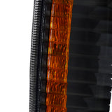 For FORD 92-06 BLACK ECONOLINE VAN LED HEADLIGHT w/ CORNER LAMPS E250 E350