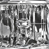 For Dodge Ram 1500 2500 3500 Euro Chrome Clear Quad Headlight Head Lamps