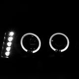 For Chevy Colorado GMC Canyon Black Halo Led Projector Headlights, Corner lights