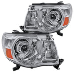For Toyota Tacoma JDM Chrome Clear Projector Headlights Head Lamps Pair