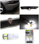 For Mustang Black Corner Bumper Signal Light+SMD LED Lamps Bulbs White