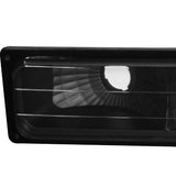 For Gmc Chevy C/K 1500 Black Halo Pro Headlight, Corner, Bumper Lamp, Chrome Gri