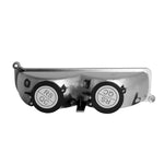 For Jeep Cherokee Clear Front Bumper Parking Lights+Clear Corner Signal Lamps Pa