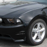 For Ford Mustang Front Bumper Side Marker Signal Lights Black