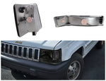 For Jeep Grand Cherokee Euro Smoke Tint Corner Lights+Bumper Lamps