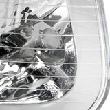 For Dodge Charger Euro Chrome Clear Headlights Replacement w/ Corner Lamps