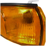 For Subaru Impreza WRX Black Clear Headlights+Amber Lens Signal Corner Lamps