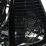 For Dodge Charger Smoke Lens Headlights+Corner Lamps+Glossy Black LED Tail Light
