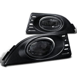 For Acura RSX Smoke Lens Front Bumper Driving Fog Lights+Switch