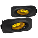 For Acura TSX Amber Yellow Lens Front Bumper Driving Fog Lights+Bulbs+Switch