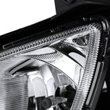 For Hyundai Tucson Clear Bumper Fog Lights Driving Lamps w/ Bulbs+Switch