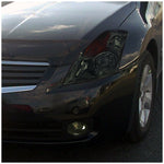 For Nissan Altima 4 door Sedan Smoke Lens Headlights+Smoke Lens Fog Lights