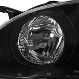 For Toyota Corolla Clear Lens Black Housing Head Lights Corner Signal Lamps