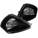 For Mitsubishi Eclipse JDM Black Clear Headlights Lamps Pair