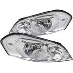 For Chevy Impala Limted Monte Carlo Euro Crystal Clear Headlights Head Lamps Pair