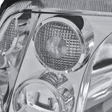 Fit Volkswagen Jetta Bora MK4 Clear Tinted Headlights w/o Built-in Fog Lamps