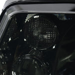 Fit Volkswagen Jetta Bora MK4 Smoke Tinted Headlights w/o Built-in Fog Lamps