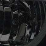For Chevy S10 Blazer Smoke Halo Projector Headlights+6-LED Bumper Fog Lights