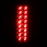 For 94-98 Suburban Tahoe Black Projector Headlight+Bumper Corner+Red Led Tail La