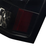 For Dodge Charger Smoke Lens Glossy Black Led Tail Rear Lights