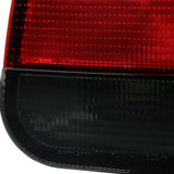 For Civic 2Dr Coupe Crystal Smoke Headlight+Red/Smoke Tail Lights