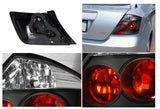 For Scion Tc Base/Spec 2Dr Coupe Black Housing Tail Lights