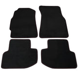 For Acura Integra 2 Dr Gs Rs Ls Black Floor Mat Mats W/ Red Stitching