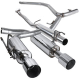 For Honda Civic 1.5L Turbo Polished Stainless Steel S/S Catback Exhaust System