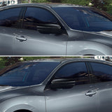 Fit 16-18 Honda Civic Power Heated 5 Pin Driver & Passenger Folding Side Mirrors