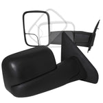 For Dodge Ram Manual Towing Wide Angle View Trailer Side Mirrors Left+Right