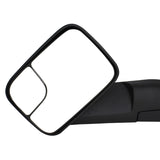 For Dodge Ram Manual Towing Wide Angle View Trailer Side Mirrors Left+Right