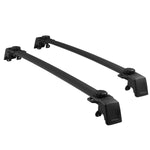 For Jeep Compass Black Aluminum Luggage Cargo Carrier Roof Rack Cross Bars