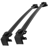 For Jeep Compass Black Aluminum Luggage Cargo Carrier Roof Rack Cross Bars