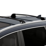 For Honda CRV CR-V Factory Style Black Top Cargo Roof Racks Cross Trail Bars 2PC