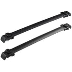 For Jeep Patriot Black Aluminum Luggage Cargo Carrier Top Roof Rack Cross Bars