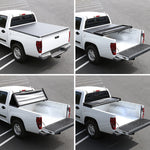 For Toyota Tacoma 6FT Short Bed Soft Black Trifold Tonneau Cover