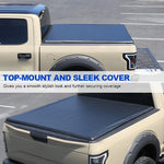 For 2015-2019 Ford F-150 5'6" Short Bed Roll Up Vinyl Tonneau Cover