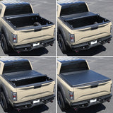 For 2007-2019 Toyota Tundra CrewMax 5'6" Short Bed Vinyl Roll Up Tonneau Cover