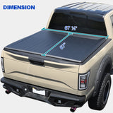 For 2015-2019 Ford F-150 5'6" Short Bed Roll Up Vinyl Tonneau Cover