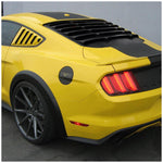 For Mustang GT V6 Coupe Rear+Side Vent Window Scoop Louver+Rear Window Spoiler